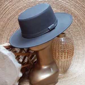 sombrero cordobes gris oxford