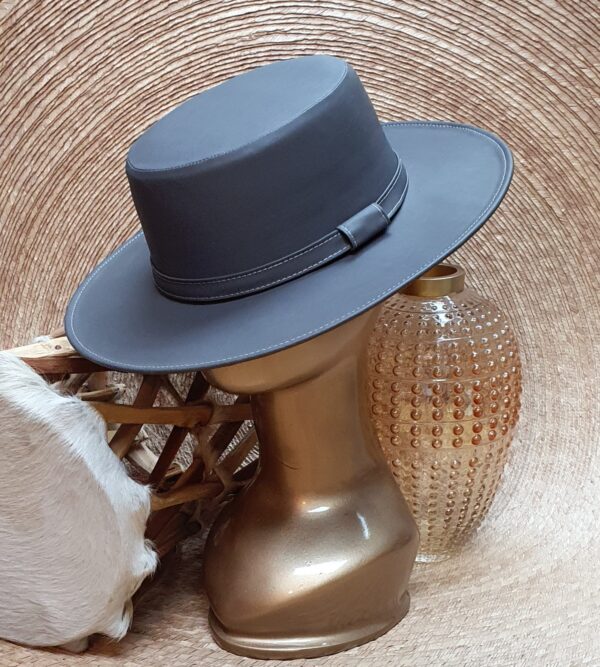 sombrero cordobes gris oxford