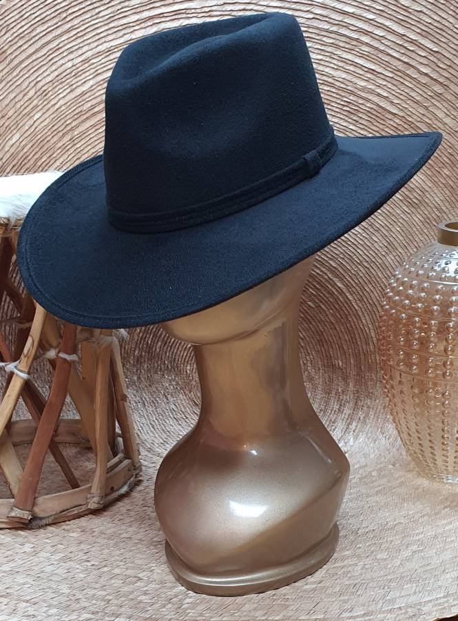 Sombrero indiana gamuza Malena